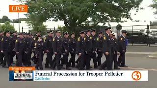 Funeral Procession for Trooper Pelletier