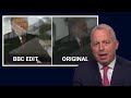 Side-by-side footage exposes BBC’s edited Trump speech