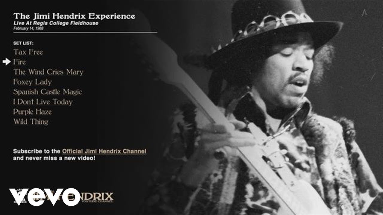 Jimi Hendrix, The Jimi Hendrix Experience - Fire - Regis College 1968 (Audio)