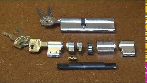 HQ CISA Modulo MD - 1 min 45 sec to get an extremely strong MODULO cylinder