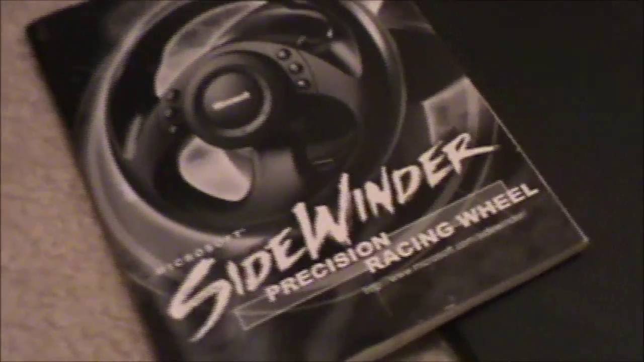 Microsoft SideWinder Precision Pro Steering Wheel Unboxing YouTube