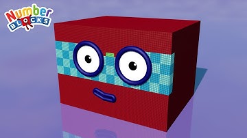 Looking for Numberblocks Cube BIGGEST 140x10x110 is Numberblokcs 1.540.000 GIANT Number Pattern
