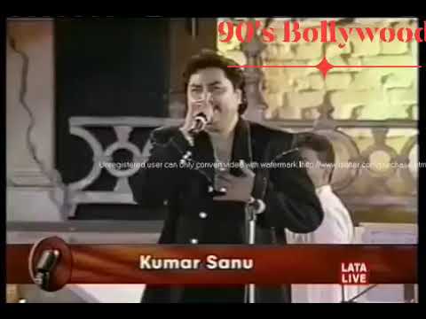 kumar sanu live performance old voice