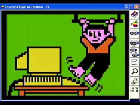 Apple II Double Lo-Res "Minipix" in BASUC (AppleSoft Basic) - Converted by Bmp2LO