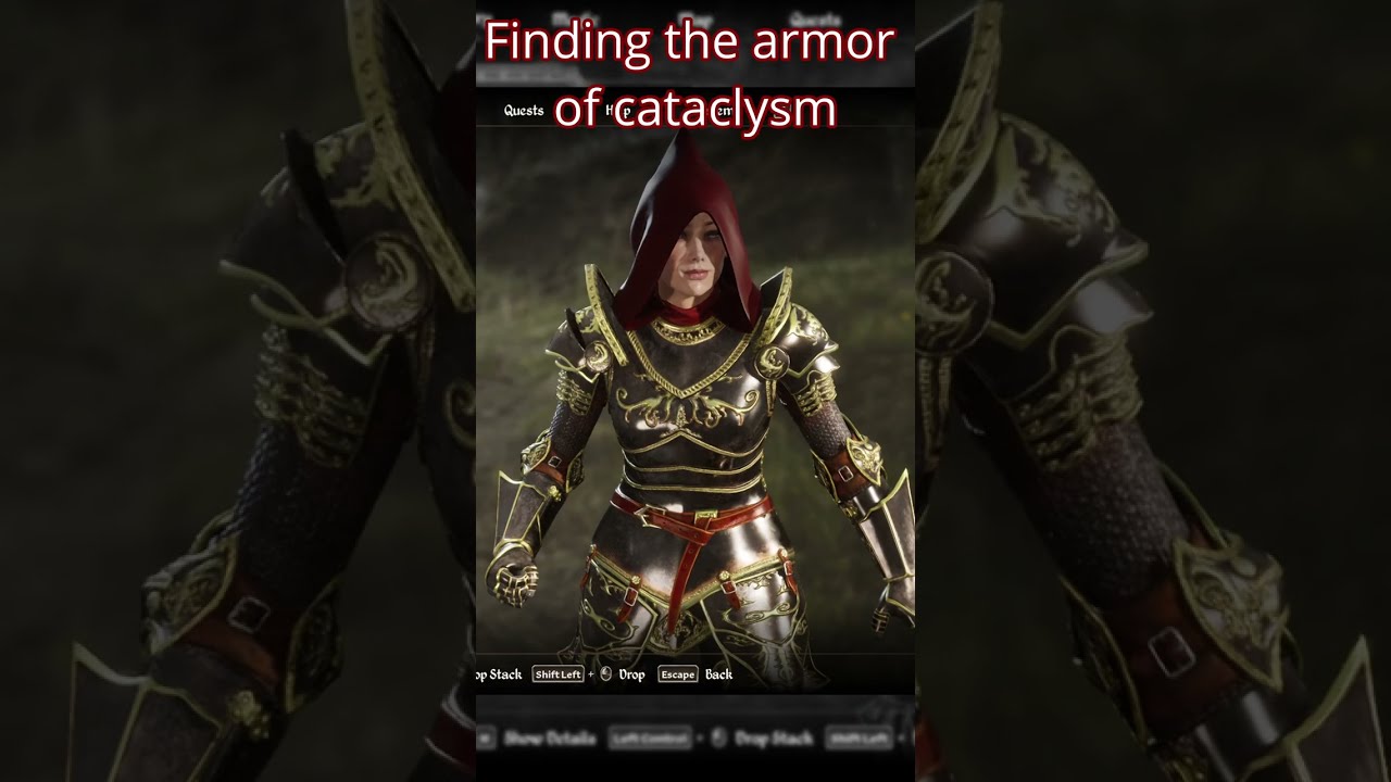 Finding the armor of obvlivion