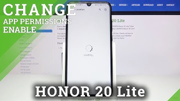 How to Manage Apps Permissions in Honor 20 Lite?
