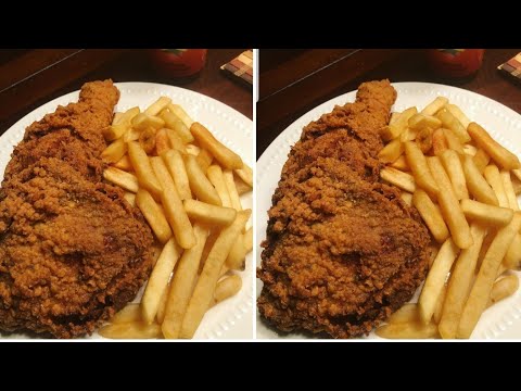 Chicken🍗 and chips🍟 aad ufudud by Nasra Abtidoon