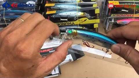 🐟Mồi cá giả Minnow Lure 5383-23, câu cá Chẽm, Nhồng