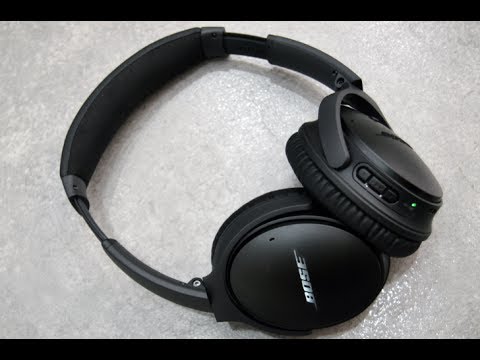ყურსასმენების მიმოხილვა (Bose QuietComfort 35 Wireless)
