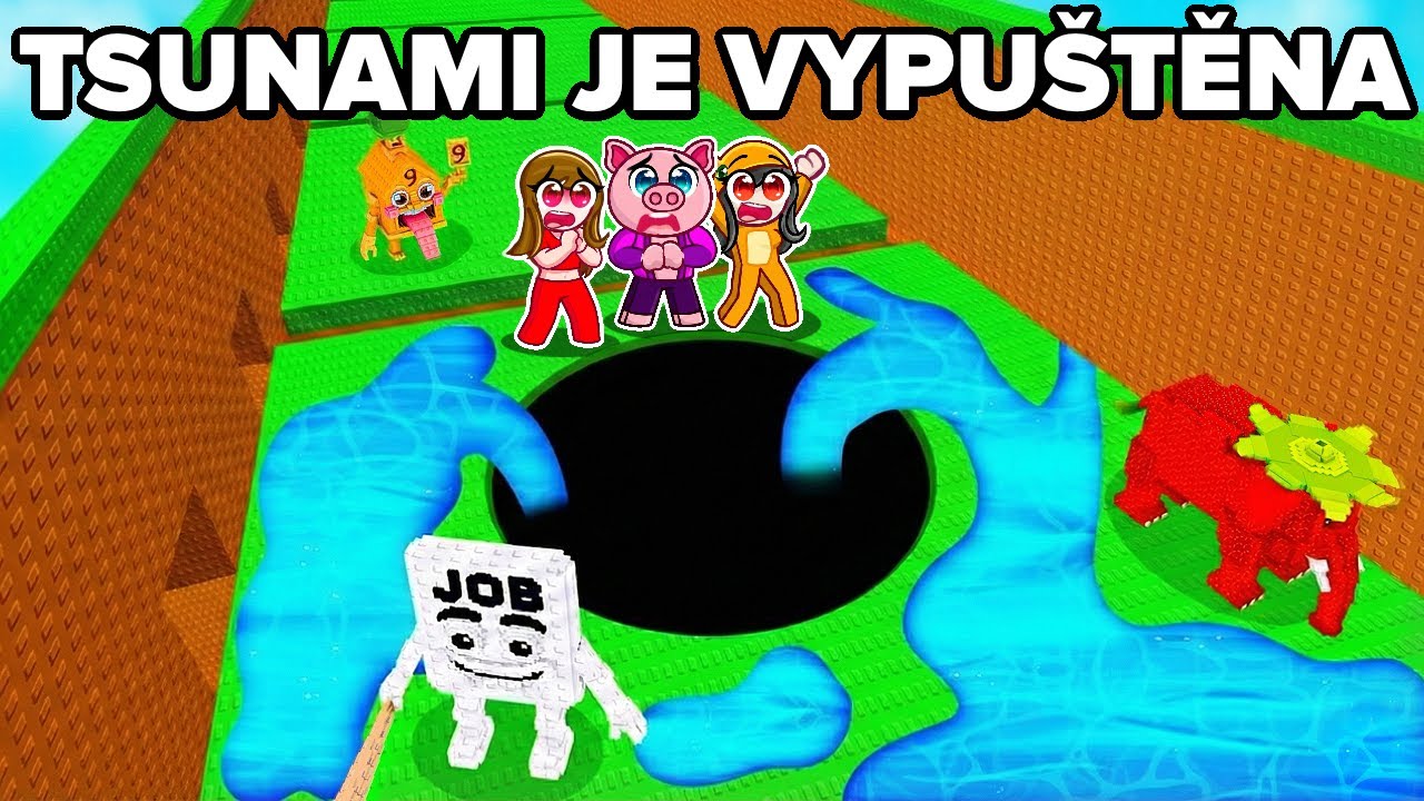 Testuju VIRÁLNÍ HACKY v Escape Tsunami For Brainrots!