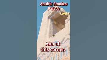 Anubis Smokes - Palace #cs2 #cs2smokes #anubis