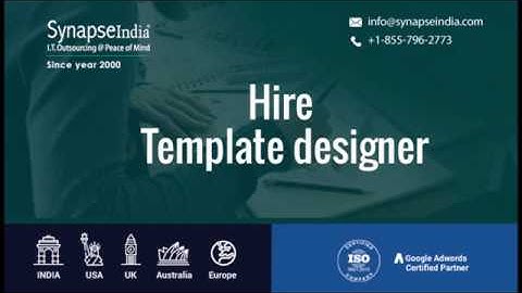 Hire Template designer- SynapseIndia