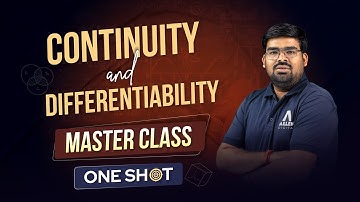 Master Class of Continuity and Differentiability | All Concepts in 1 Shot 🔥 JEE Main 2024  @ALLENJEE