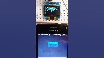 Arduino Oled VU meter