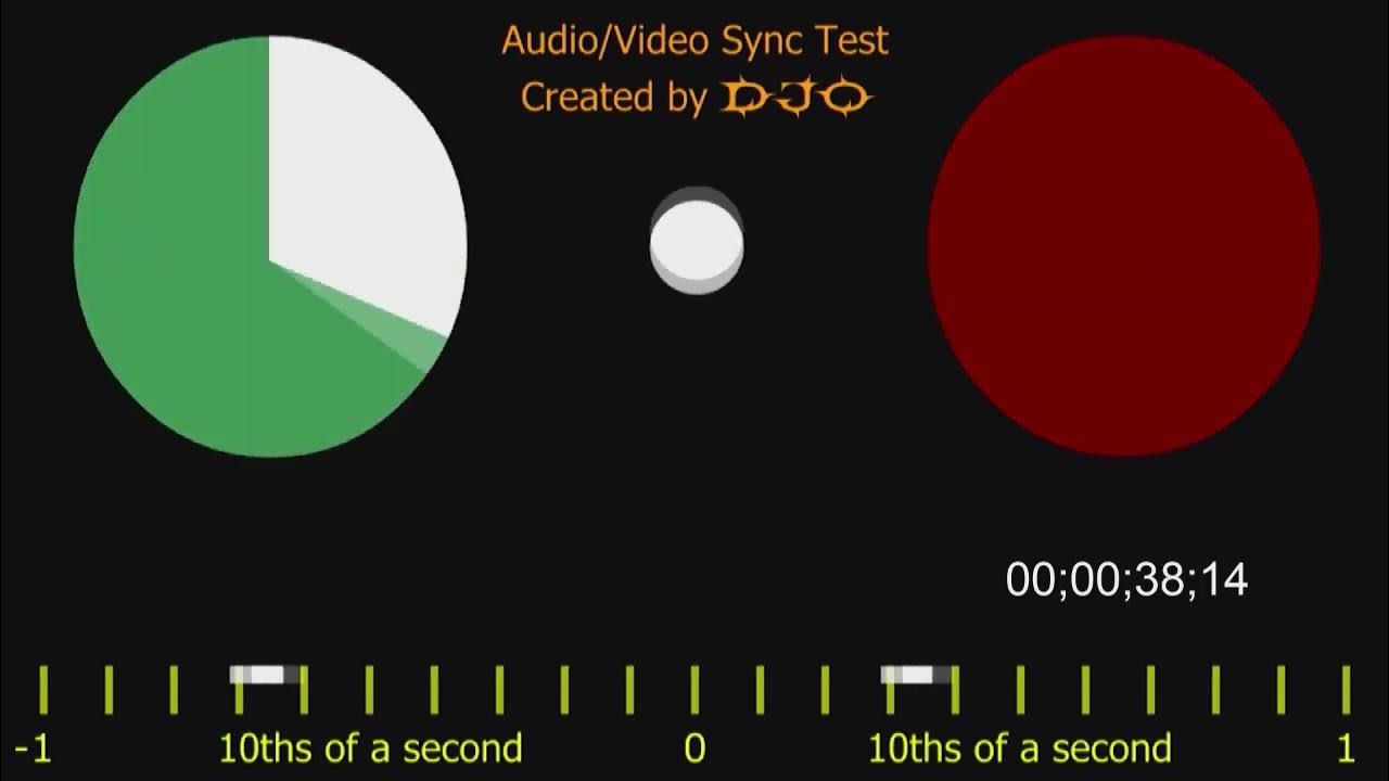 1080i audio sync test with timecode.mxf YouTube