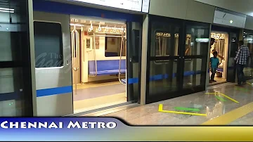 Chennai Metro | Underground Metro Station