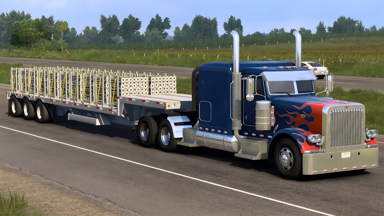 American Truck Simulator ¦ PETERBILT 389 (OPTIMUS PRIME 2007) ¦ IOWA, MISSOURI, ARKANSAS DLC