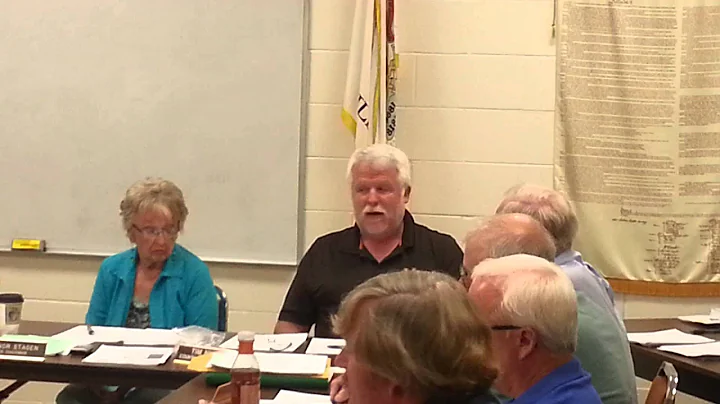 Ford County (Illinois) Board Member Nuss ranting