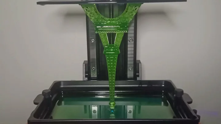 Eiffel Tower 3D Print Timelapse