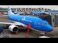 KLM Business Class in Europe - WORTH IT? | TRIP REPORT | Amsterdam - London | KLM 737-700 (BUSINESS)