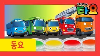 Tayo color song - Ten in the bed and more (60mins) l Nursery Rhymes l Tayo the Little Bus