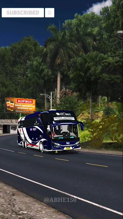 telolet bus basuri slowmo v3 versi game #bussid #basuri #viral