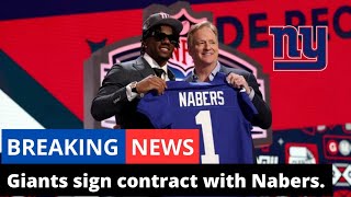 Urgent Update: Giants Secure Deal with Nabers!