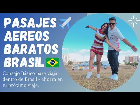 ENCUENTRA PASAJES AÉREOS ECONÓMICOS Y VIAJA DENTRO DE BRASIL.