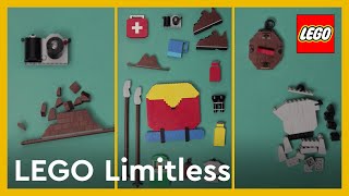 Building Your Camping Gear | LEGO Limitless #Shorts
