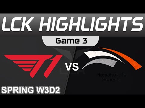 T1 vs HLE Highlights Game 3 LCK Spring Season 2023 W3D2 T1 vs Hanwha Life Esports by Onivia