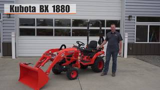 Kubota BX 1880 REVIEW With Loader