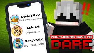 My Friend YouTubers Gave Me an IMPOSSIBLE Dare! Ft @SanskarixX  @Lpio64  @divine2sky