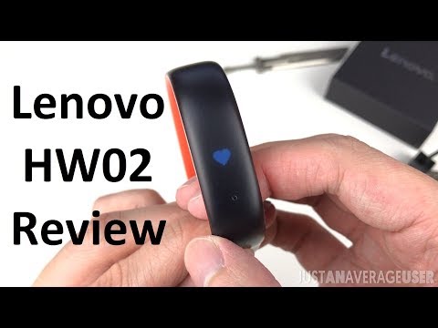 Lenovo HW02 Smart Band Review!