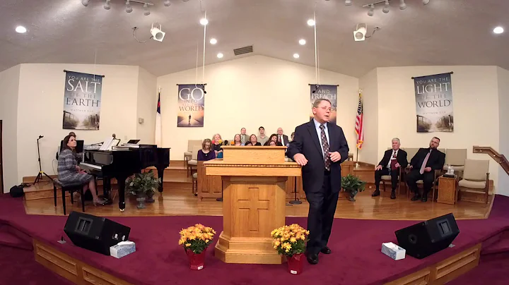 Adam Southerland Preaching,  At Galilean Baptist C...