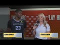 Cedric Coward 1 on 1 Interview | Grizzlies vs. Hawks