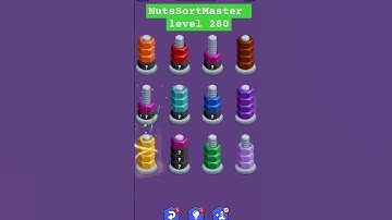 NutsSortMaster level 280 #games