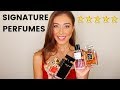 8 SIGNATURE perfumes for women...