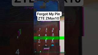 FORGOT MY PIN! How to Reset ZTE ZMax10