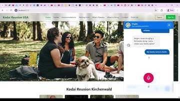 Voice Assistant for School Reunion | VAPI, OpenAI, SupaBase, ReactJS, Next.js