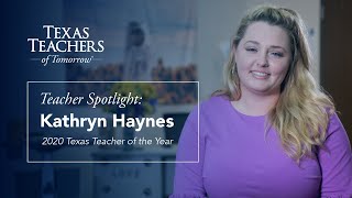 Texas Teacher of the Year: Kathryn Haynes