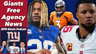 Xavier McKinney & Saquon Barkley NOT Tagged + Russell Wilson to the Giants? by MikeTooNice  1,947 views 2 months ago 35 minutes