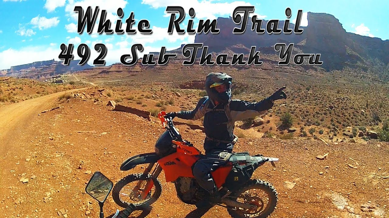 motovlog name Moab Day 4 - White Rim Trail Switchbacks