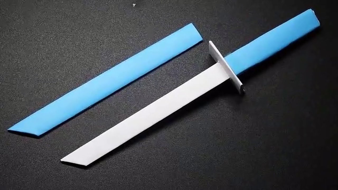 How to make a paper sword 🗡️.  