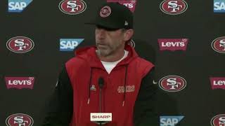 Kyle Shananhan : De'Vondre Campbell said he "didn't want to play today"