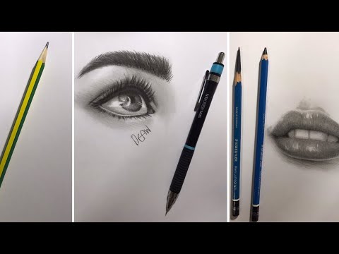 วีดีโอ: ดินสออะไรดีที่สุดที่จะวาด