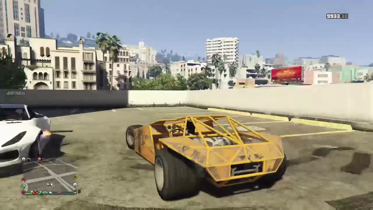 GTA online messing around with friends - YouTube