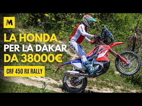 Video TEST Honda CRF 450 RX Rally - La HRC pronta per affrontare il deserto - la prova di Moto.it