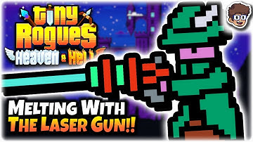 Melting Everything With the Laser Gun! | Tiny Rogues: Between Heaven & Hell