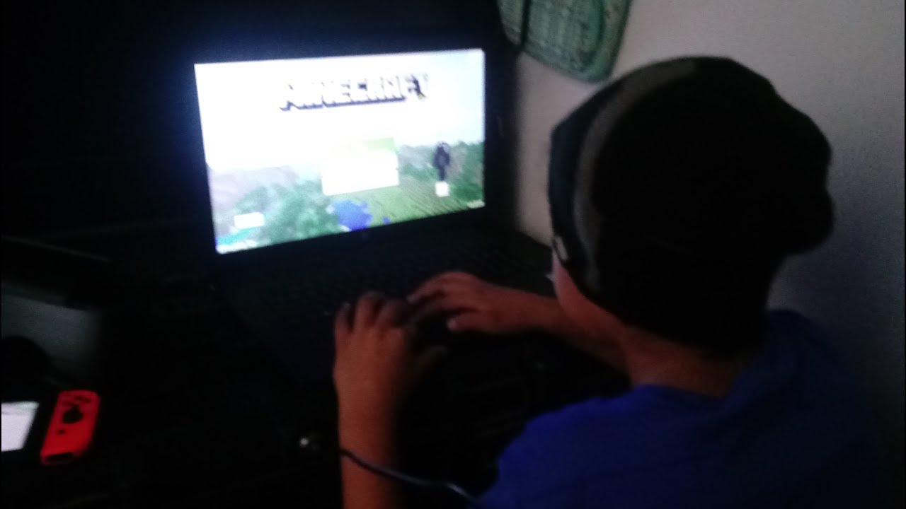 Minecraft from First Person Eye View - YouTube