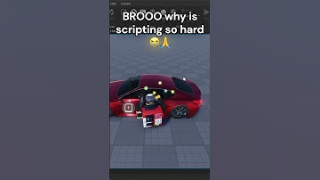 BROOO why is scripting so hard 😭🙏#roblox #robloxstudio #robloxmemes